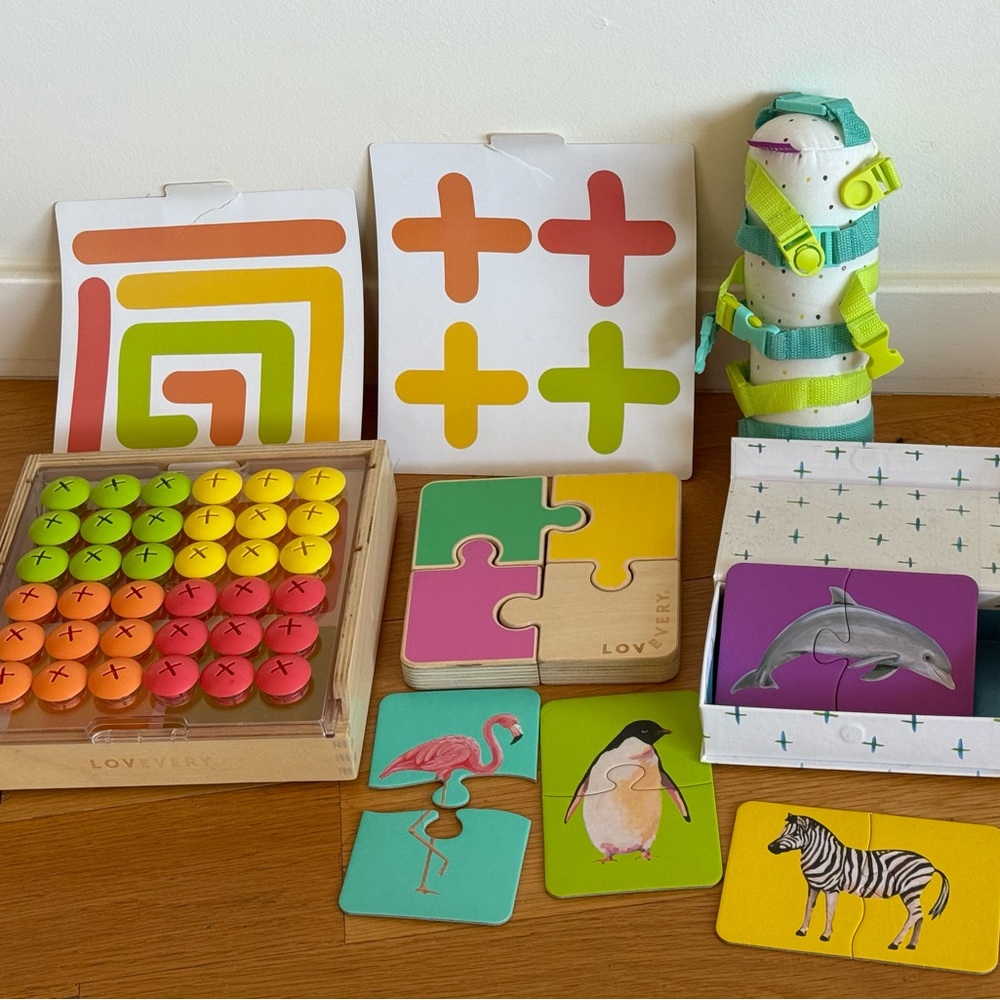 The Companion Kit Items 22-24 mo: Kids Puzzle & Fine Motor Activity Set